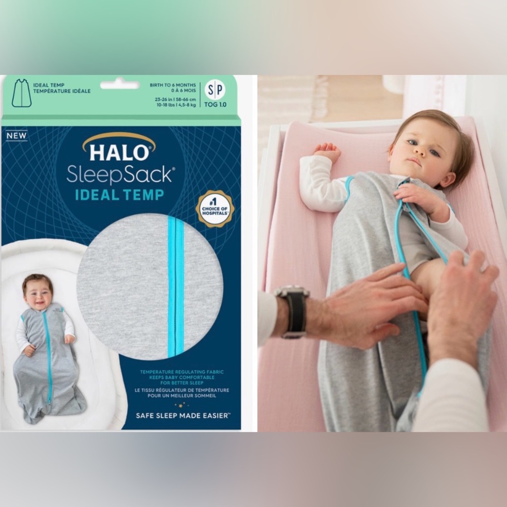 Halo Sleep Sack Ideal Temp Swaddle Large 12-18 mos - Picture 2 of 7